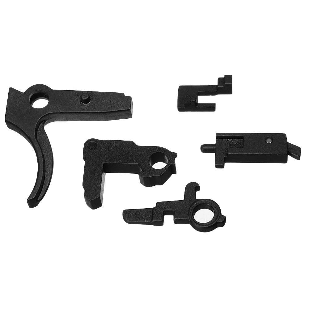 RA-Tech CNC Stahl Trigger Set f. Wei-ETech M4 / M16 Open Bolt GBB Serie Bild 1