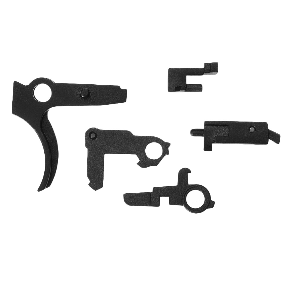 RA-Tech CNC Stahl Trigger Set f. Wei-ETech M4 / M16 Open Bolt GBB Serie Bild 2