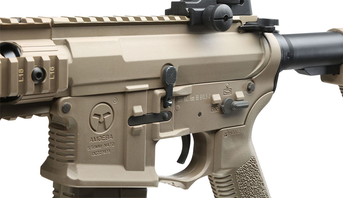 Ares Amoeba M4 AM-008 EFC-System Airsoft AEG 6mm BB Dark Earth Bild 7