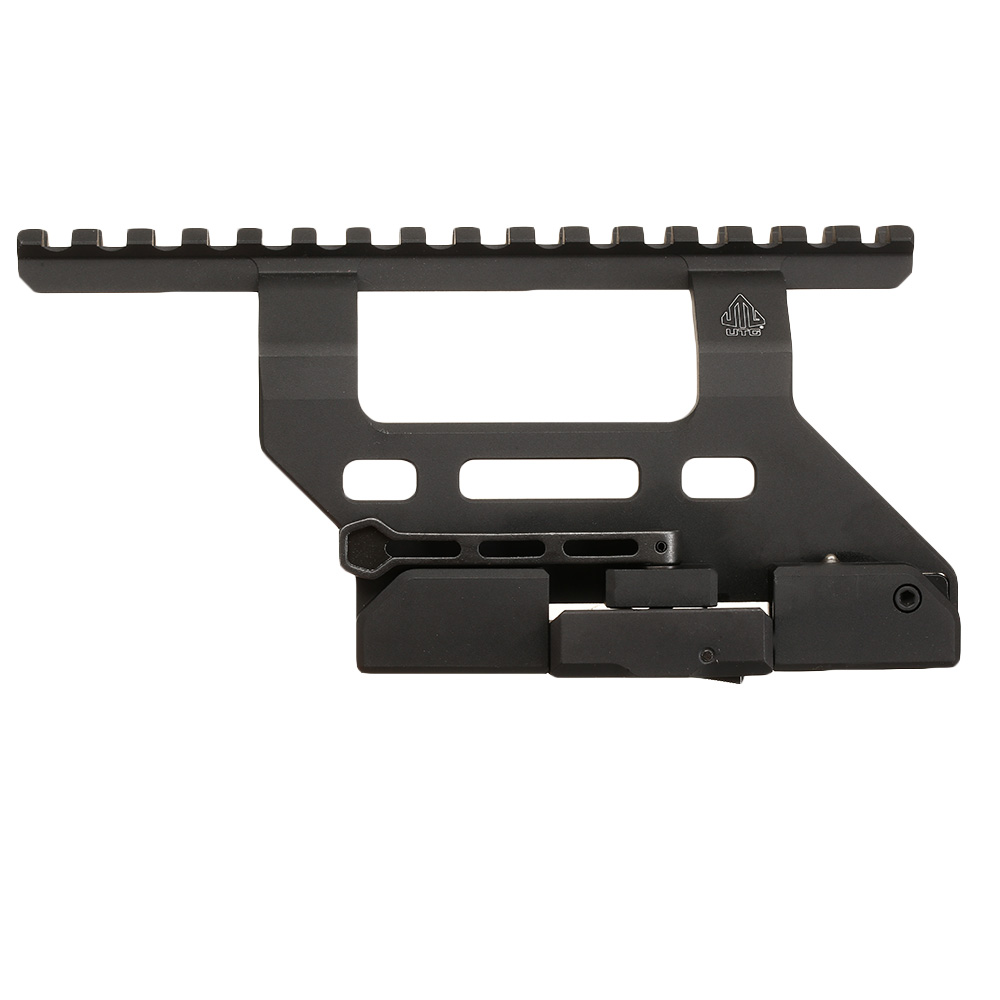 UTG AK Accu-Sync Aluminium QR 21mm Side Mount / Zielgert-Halterung schwarz Bild 1