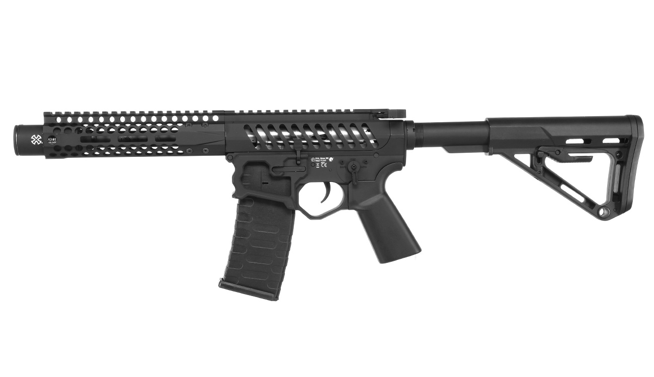 APS / EMG F-1 Firearms BDR-15 3G PDW eSilver Edge SDU-MosFet 2.0 Vollmetall S-AEG 6mm BB schwarz Bild 1