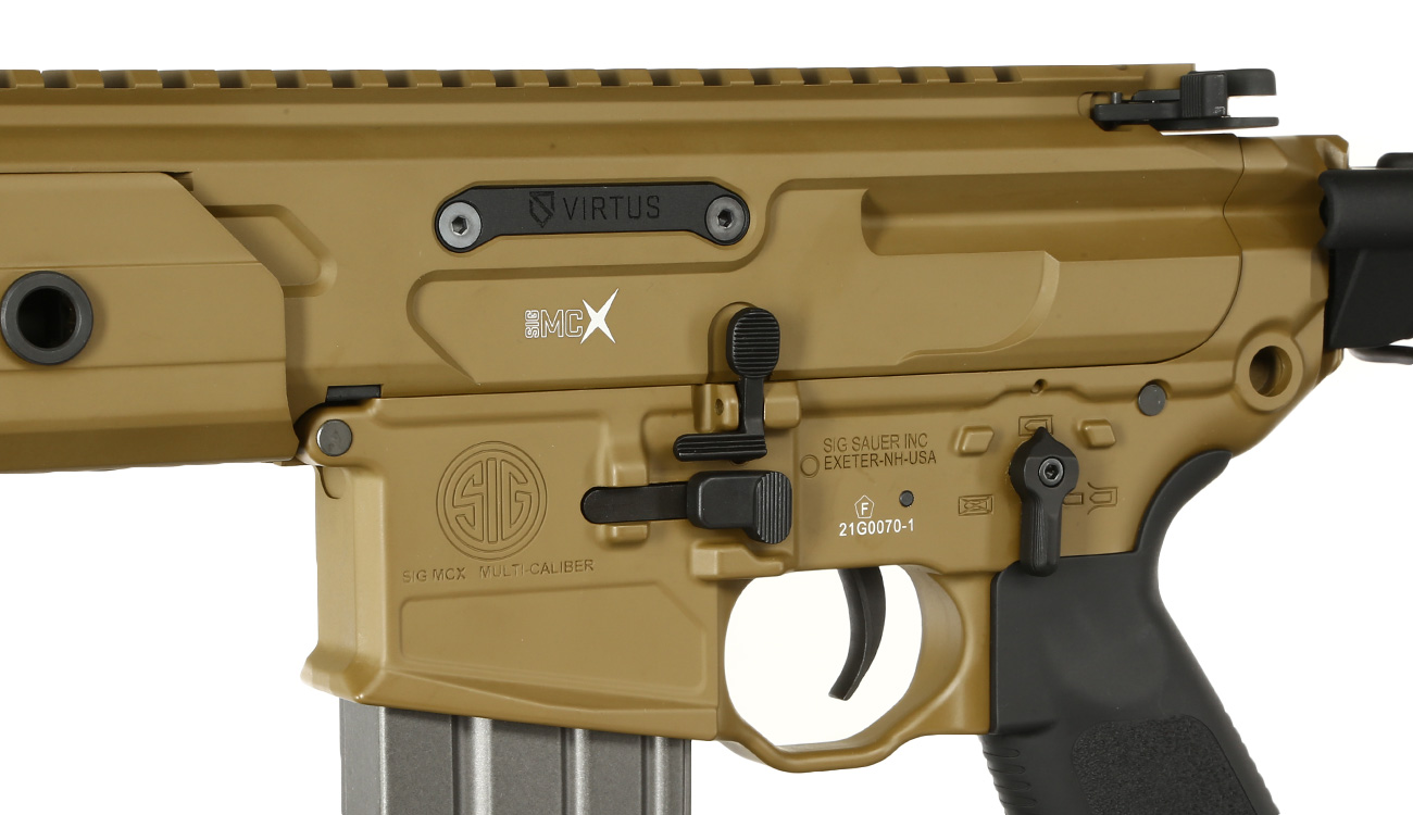 VFC Sig Sauer ProForce MCX Virtus SBR Vollmetall S-AEG 6mm BB Coyote Tan Bild 7