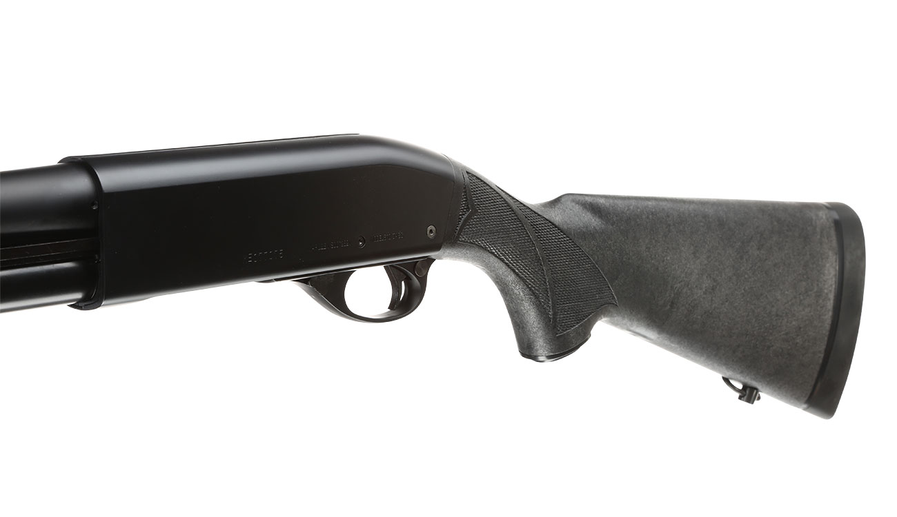 Maruzen M870 Extension Custom Pump Action Gas Shotgun mit Hlsenauswurf 6mm BB schwarz Bild 7