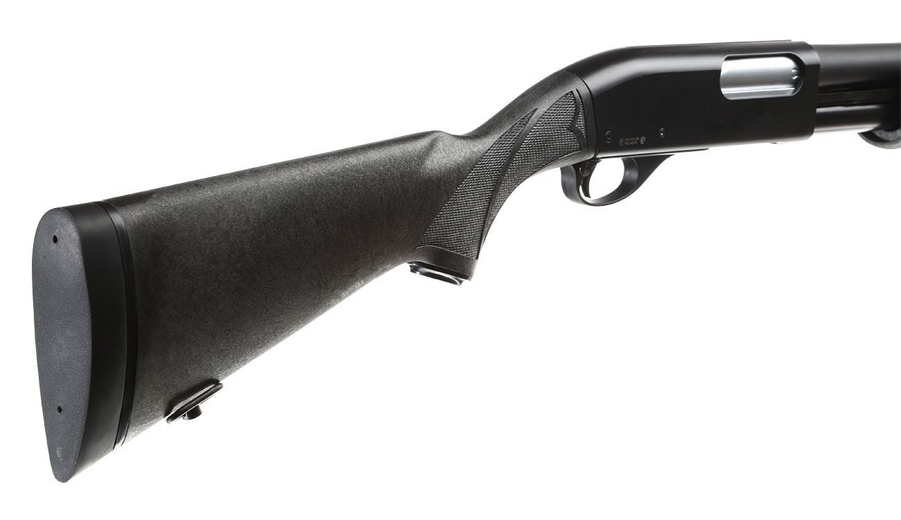 Maruzen M870 Extension Custom Pump Action Gas Shotgun mit Hlsenauswurf 6mm BB schwarz Bild 9