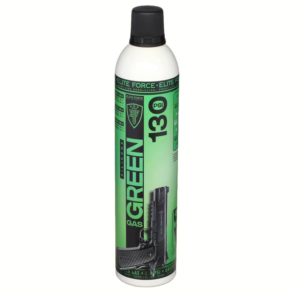 Elite Force 130 PSI Maintenance Green Airsoft Gas mit Silikonanteil grn 600ml Bild 1