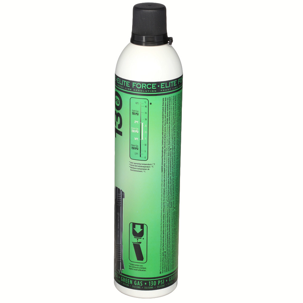 Elite Force 130 PSI Maintenance Green Airsoft Gas mit Silikonanteil grn 600ml Bild 2