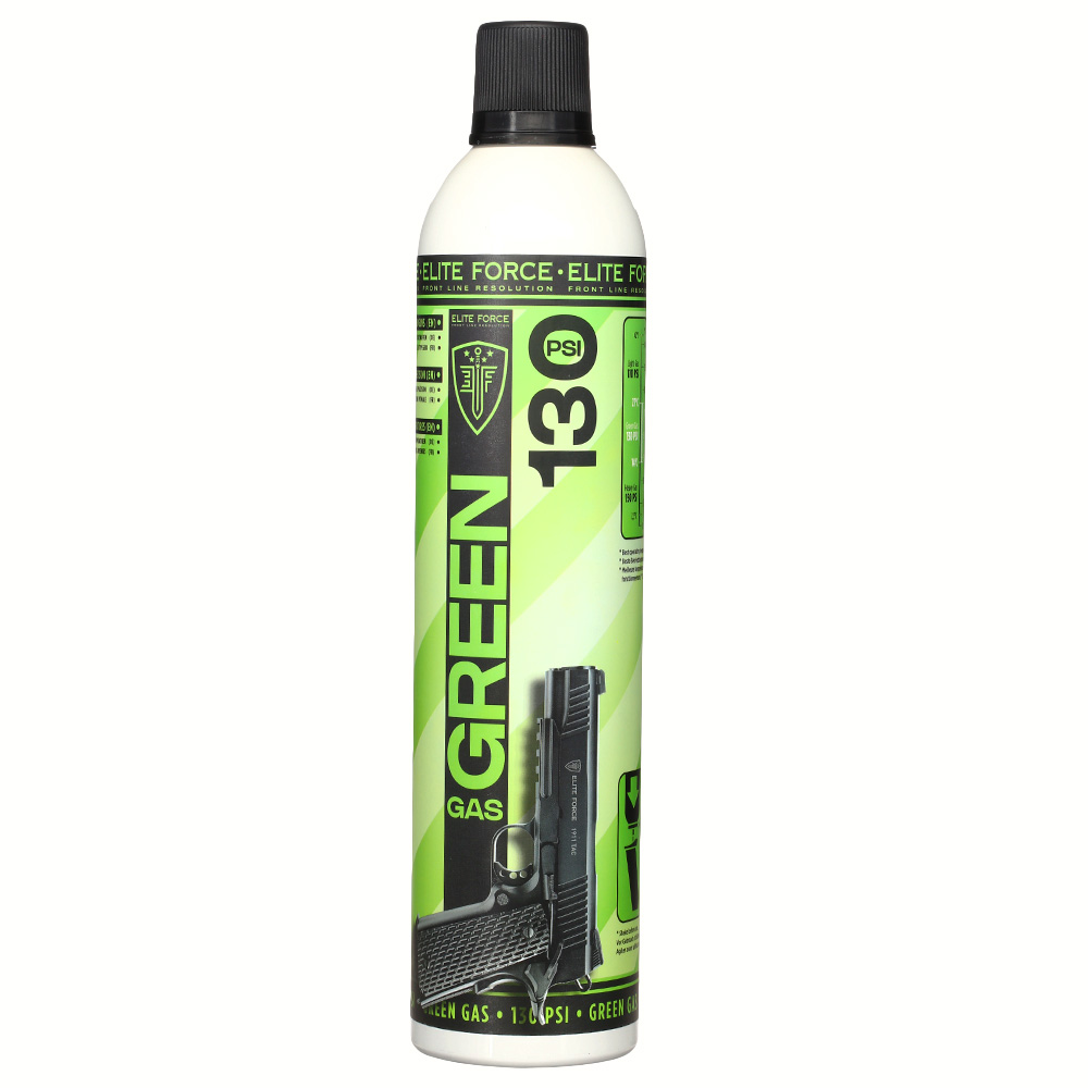 Elite Force 130 PSI Precision Green Gas ohne Silikonanteil grn 600ml