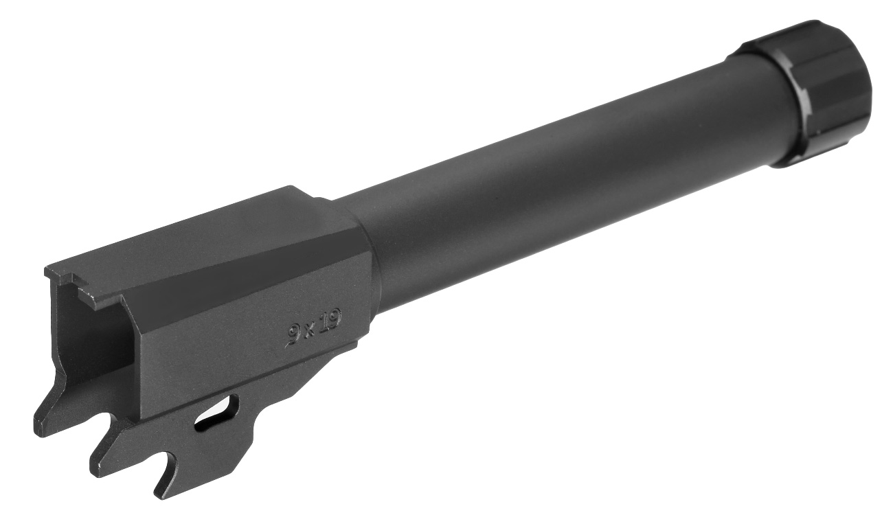 C&C Tac CNC Aluminium Outer Barrel mit Silencer Gewinde 11mm+ / 14mm- f. VFC P320-M18 GBB Serie Bild 1