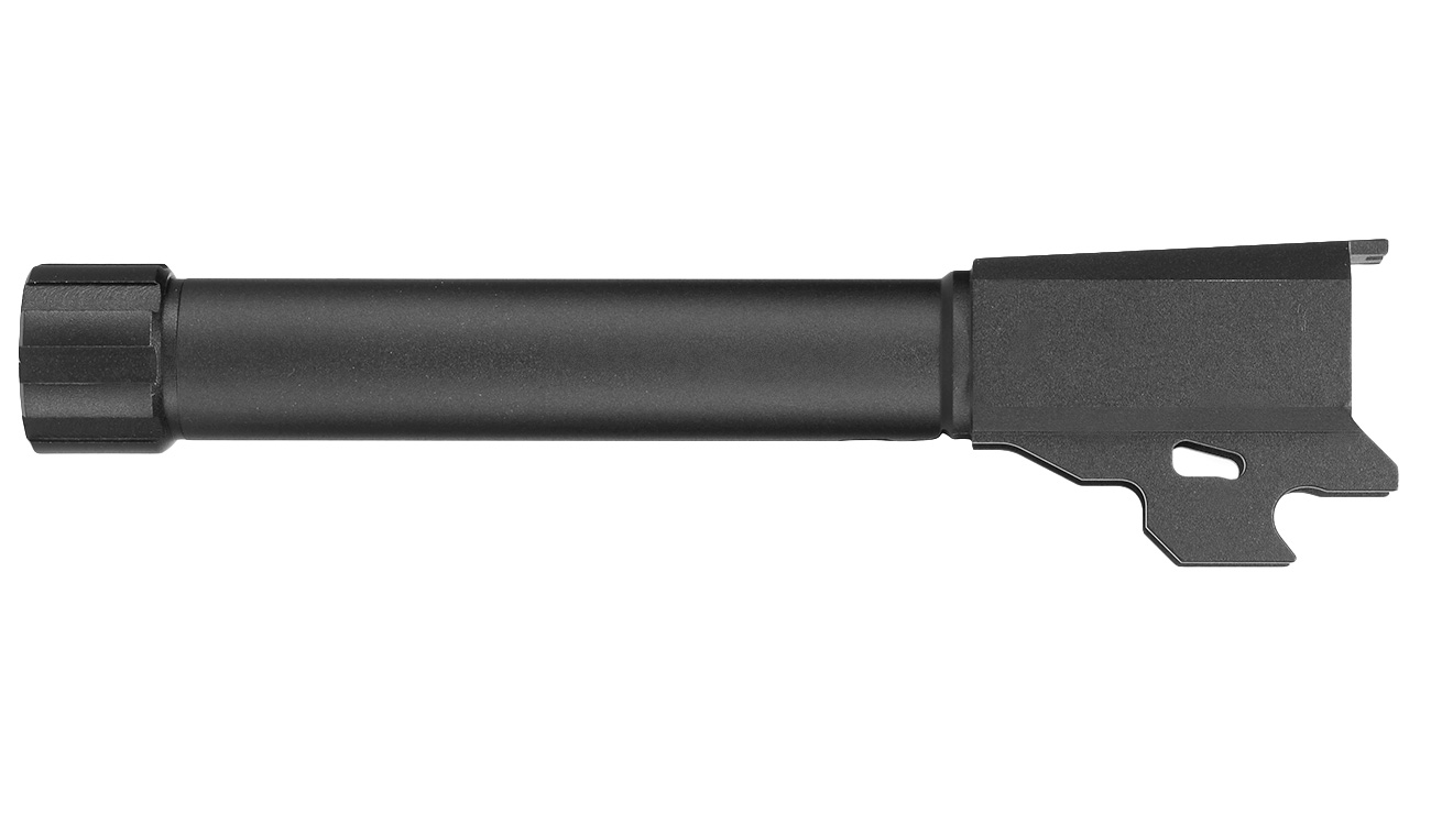 C&C Tac CNC Aluminium Outer Barrel mit Silencer Gewinde 11mm+ / 14mm- f. VFC P320-M18 GBB Serie Bild 2