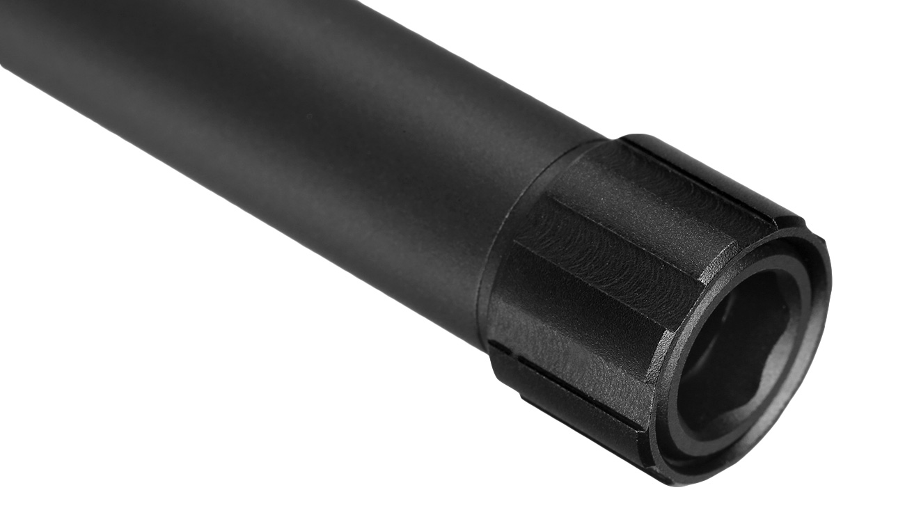 C&C Tac CNC Aluminium Outer Barrel mit Silencer Gewinde 11mm+ / 14mm- f. VFC P320-M18 GBB Serie Bild 8