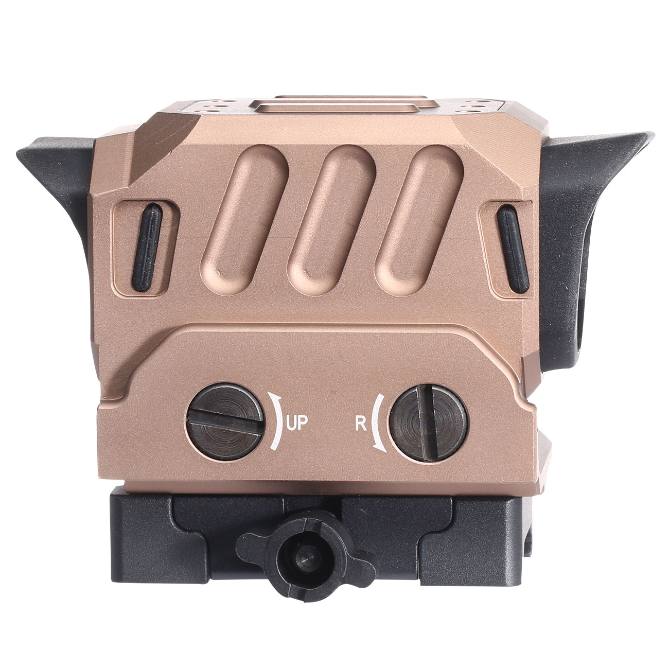 Blackcat Airsoft E-Style Red-Dot Leuchtpunktzielgert m. 21mm Halter tan Bild 1