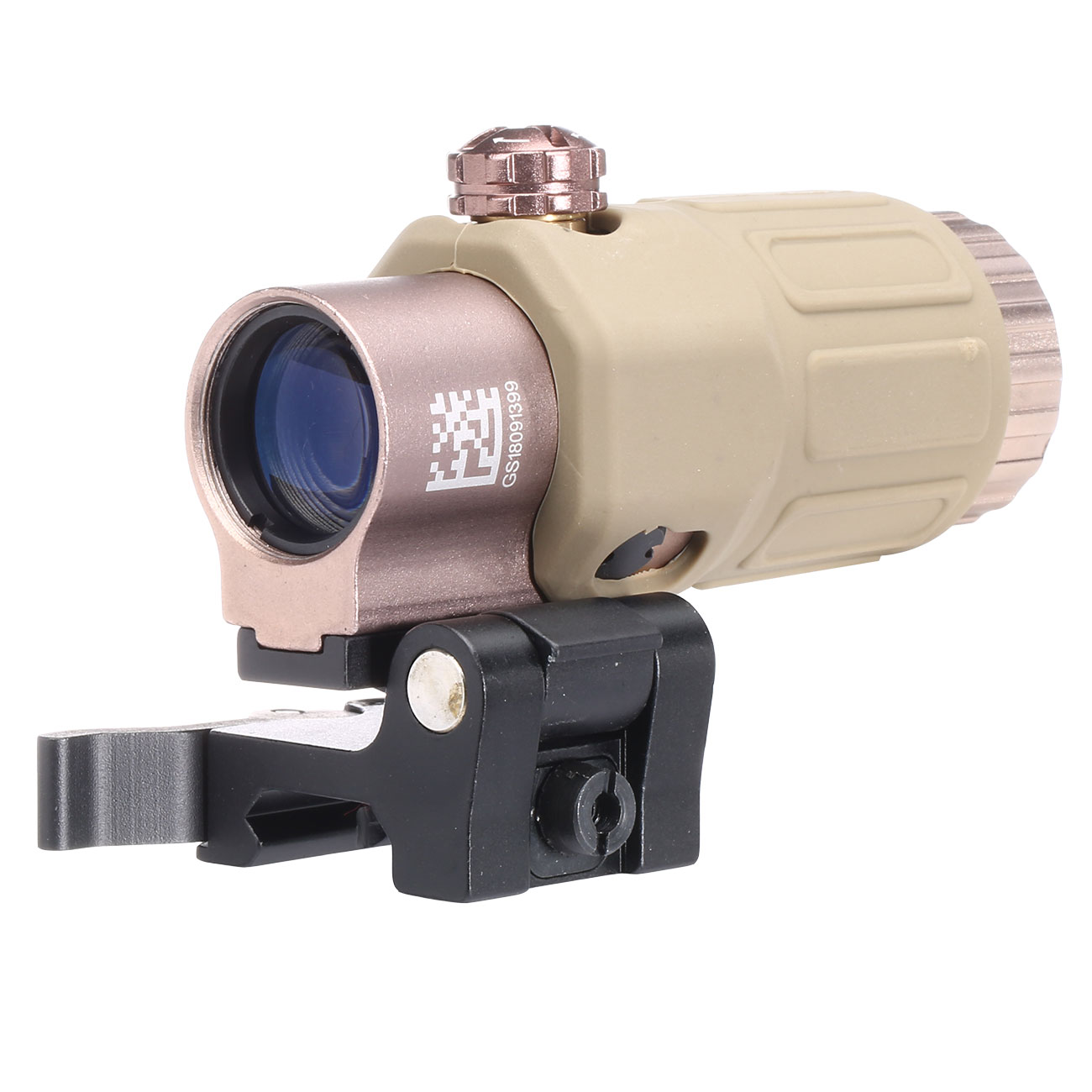 GK Tactical 558 Red- / Green-Dot Holosight inkl. 3X Magnifier Set Dark Earth Bild 7