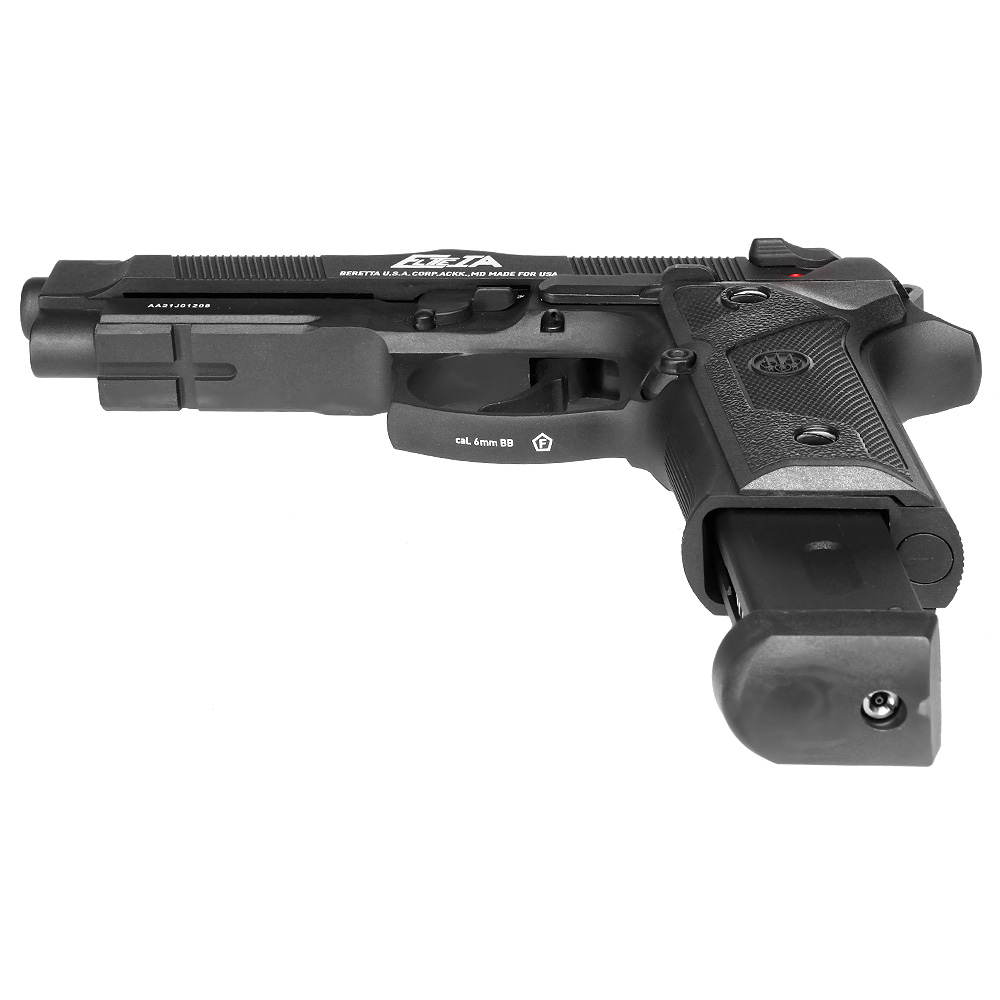 SRC Beretta Elite IA Vollmetall GBB 6mm BB schwarz Bild 5