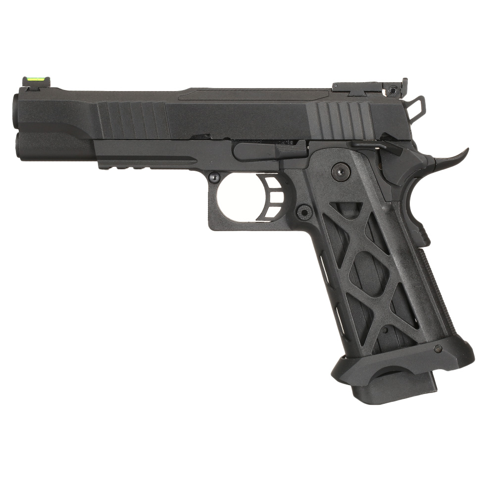 KLI Hi-Capa 5.1 Helios MK2 Vollmetall GBB 6mm BB schwarz Bild 1