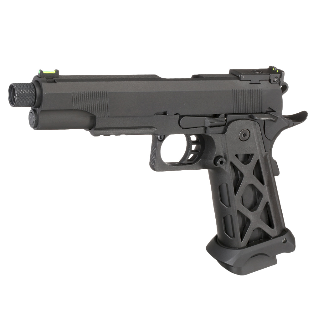 KLI Hi-Capa 5.1 Elite MK2 Vollmetall GBB 6mm BB schwarz