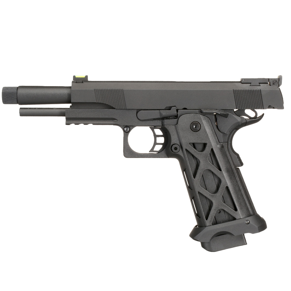 KLI Hi-Capa 5.1 Elite MK2 Vollmetall GBB 6mm BB schwarz Bild 2