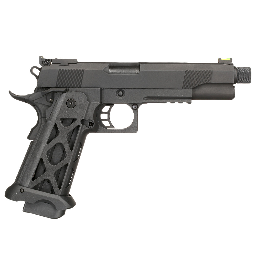 KLI Hi-Capa 5.1 Elite MK2 Vollmetall GBB 6mm BB schwarz Bild 3