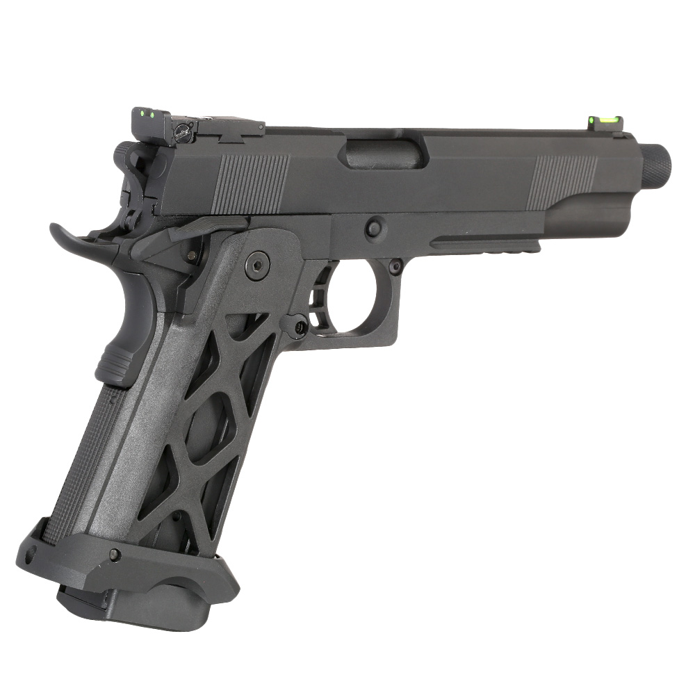 KLI Hi-Capa 5.1 Elite MK2 Vollmetall GBB 6mm BB schwarz Bild 4