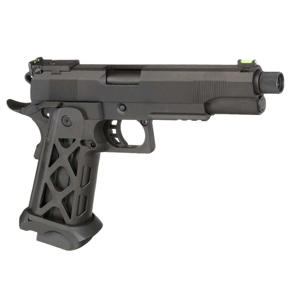 KLI Hi-Capa 5.1 Elite MK2 Vollmetall GBB 6mm BB schwarz Bild 7