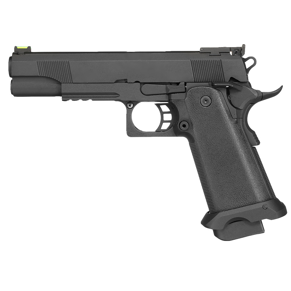 KLI Hi-Capa 5.1 Elite MK1 Vollmetall GBB 6mm BB schwarz Bild 1