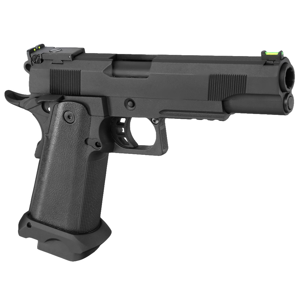 KLI Hi-Capa 5.1 Elite MK1 Vollmetall GBB 6mm BB schwarz Bild 7