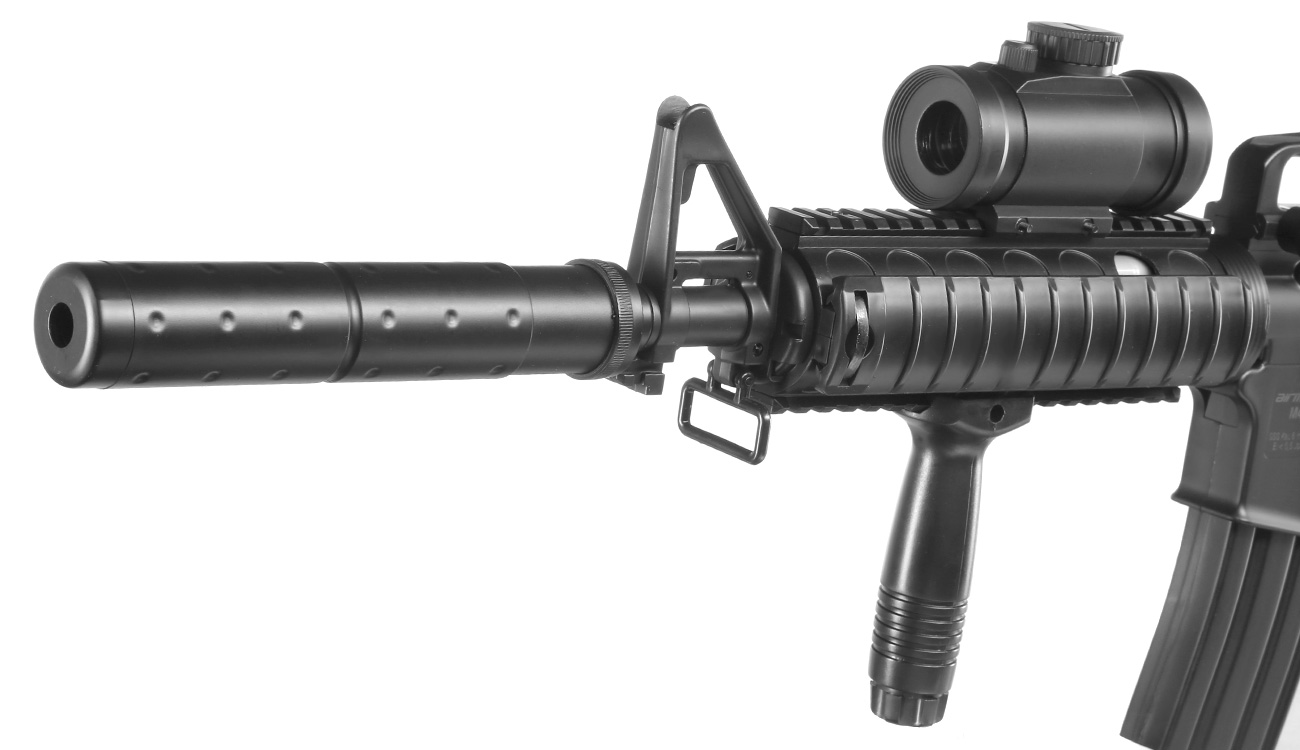 airmaX M4 Sport Series Komplettset Airsoft AEG 6mm BB schwarz Bild 6