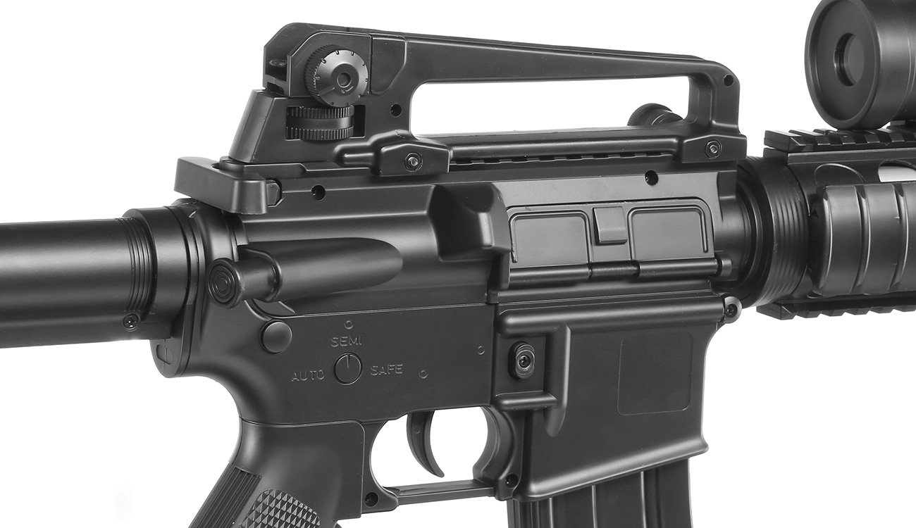 airmaX M4 Sport Series Komplettset Airsoft AEG 6mm BB schwarz Bild 8