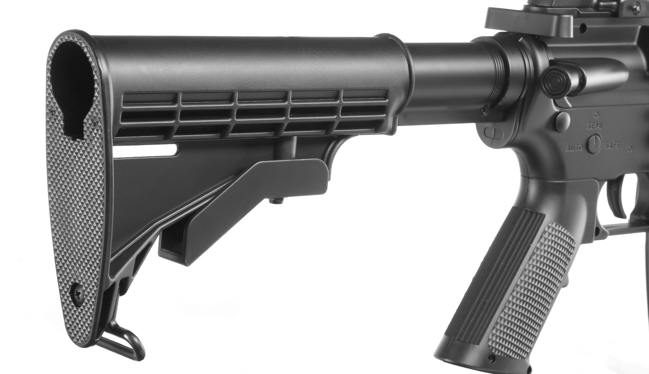 airmaX M4 Sport Series Komplettset Airsoft AEG 6mm BB schwarz Bild 9