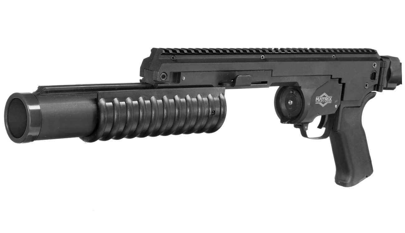 6mmProShop M203 40mm Granatwerfer Polymer Standalone-Version Short-Type schwarz Bild 8