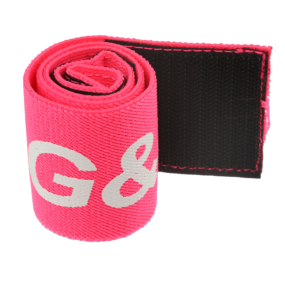 G&G Team Armband mit Klettverschluss dehnbar pink - 6er Teams Packung Bild 2