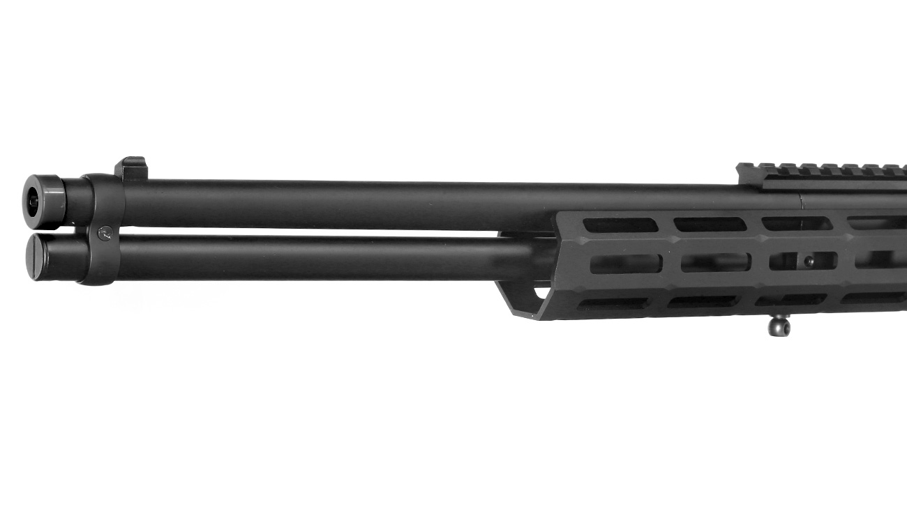 A&K M1892R LOCK Unterhebelrepetiergewehr Gas-Bolt-Action 6mm BB schwarz - Echtholz Version Bild 6