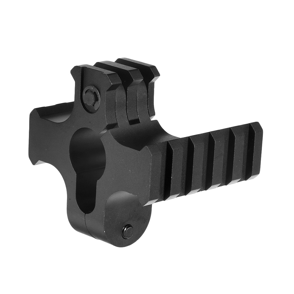 G&G 21mm Tri-Rail Aluminium Universal Laufhalterung schwarz Bild 1