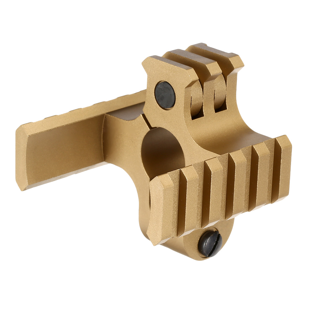 G&G 21mm Tri-Rail Aluminium Universal Laufhalterung Desert Tan