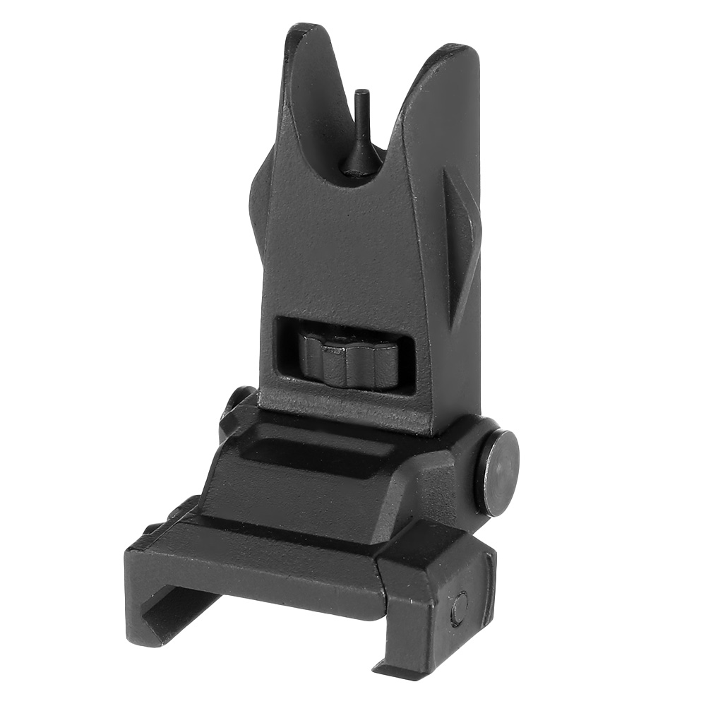 APS Hawk Aluminium Flip-Up Sight Set Front / Rear fr 20 - 22mm Schienen schwarz Bild 1