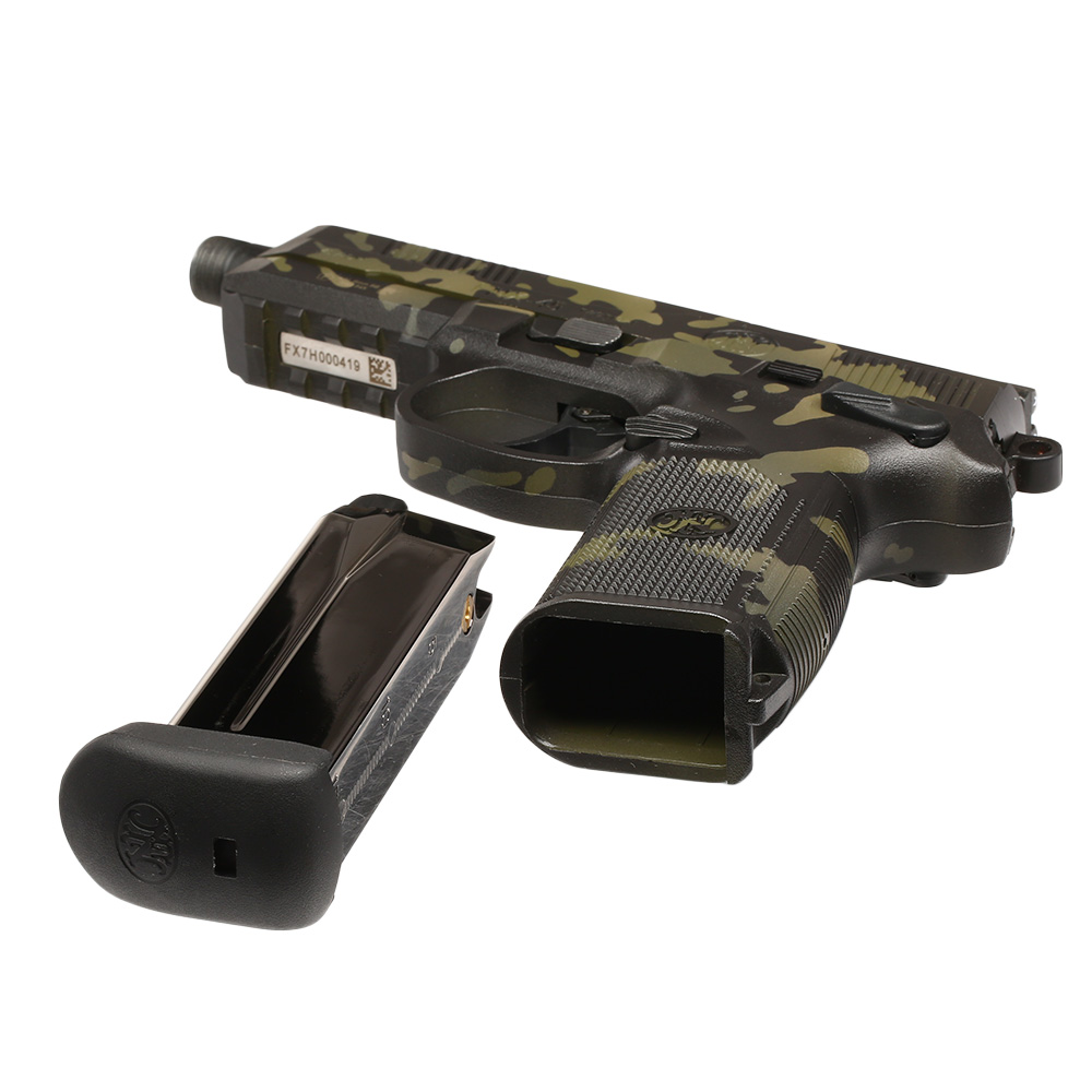 VFC FN Herstal FNX-45 Tactical mit Metallschlitten GBB 6mm BB Multicam Black - Black Sheep Arms Custom Cerakote Bild 6