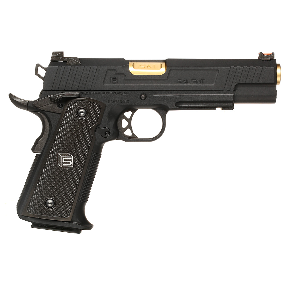 EMG / Salient Arms Int. RED 1911 Vollmetall GBB 6mm BB schwarz Bild 3