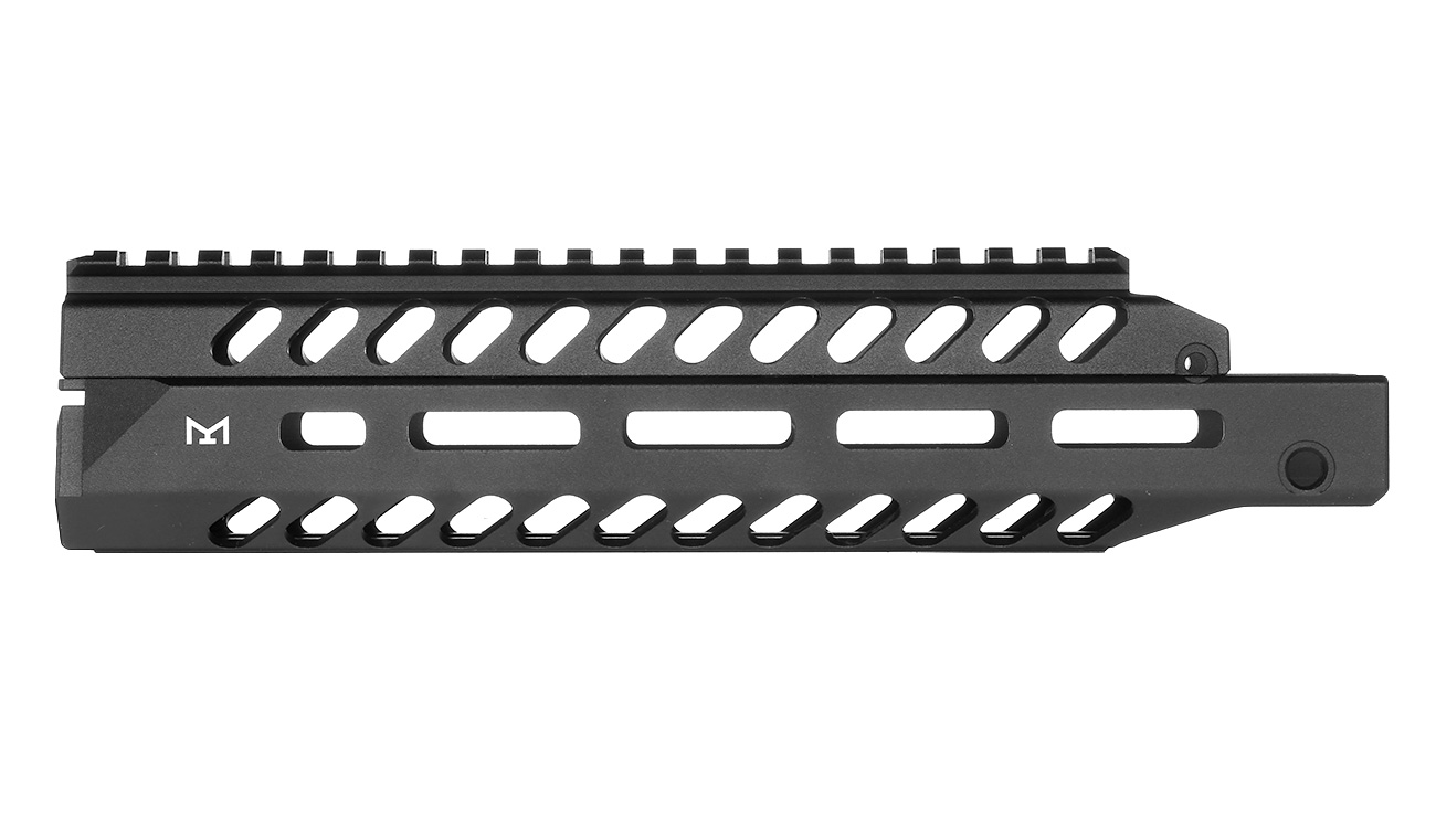 G&G M-LOK Aluminium Rail Handguard 9.8 Zoll f. G&G GTW91 S-AEG schwarz Bild 2