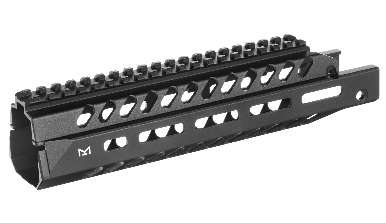 G&G M-LOK Aluminium Rail Handguard 9.8 Zoll f. G&G GTW91 S-AEG schwarz Bild 3