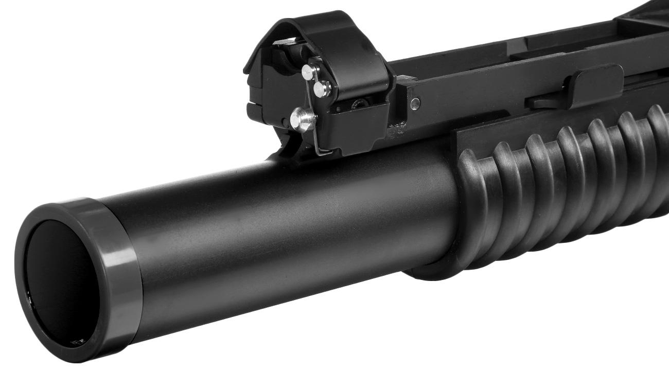 Cybergun Colt M203 40mm Granatwerfer Vollmetall-Version (3in1) schwarz - Long Version Bild 5