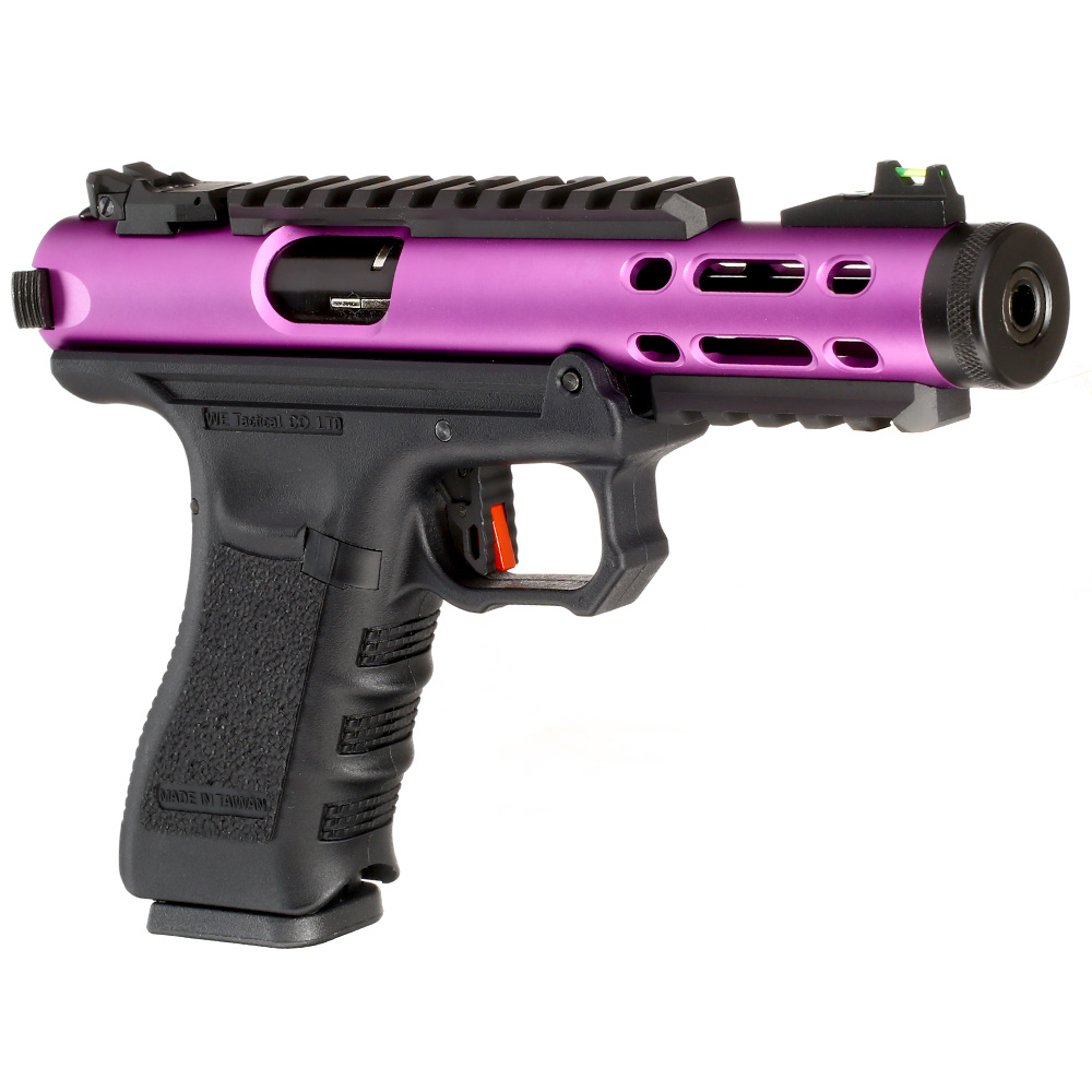 Wei-ETech Galaxy G-Series Metallschlitten GBB 6mm BB schwarz / purple Bild 7