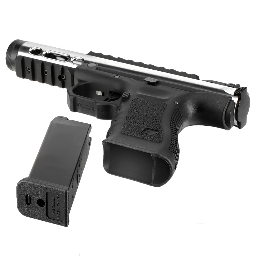 Wei-ETech Galaxy G-Series Metallschlitten GBB 6mm BB schwarz / silber Bild 1