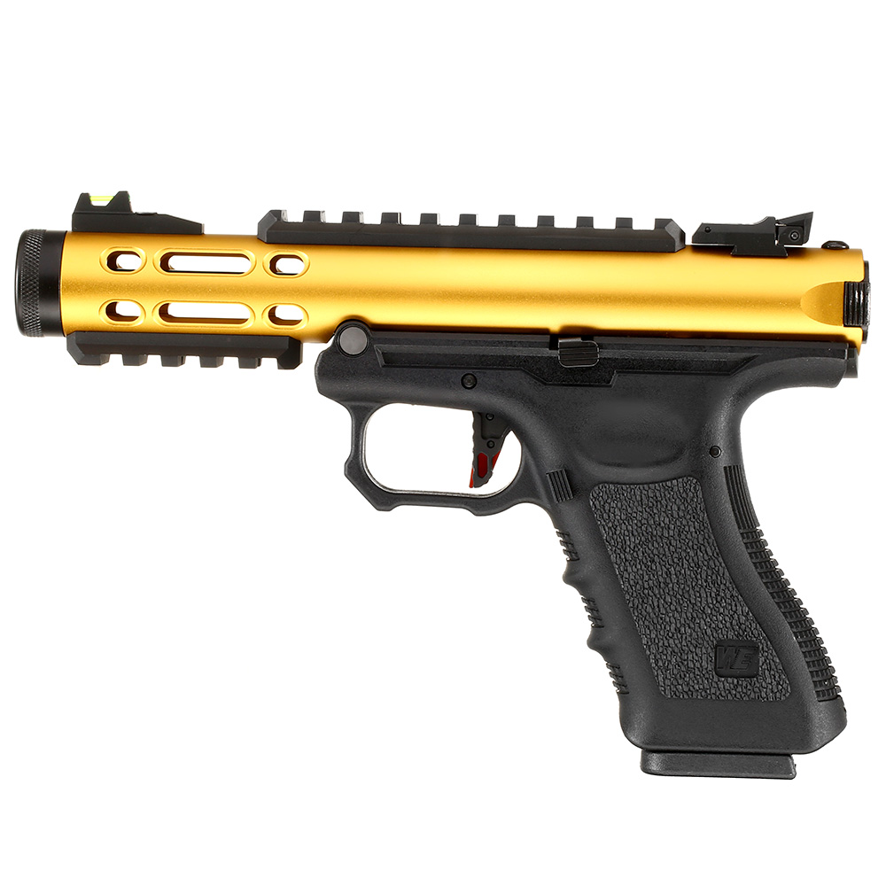 Wei-ETech Galaxy G-Series Metallschlitten GBB 6mm BB schwarz / gold Bild 1