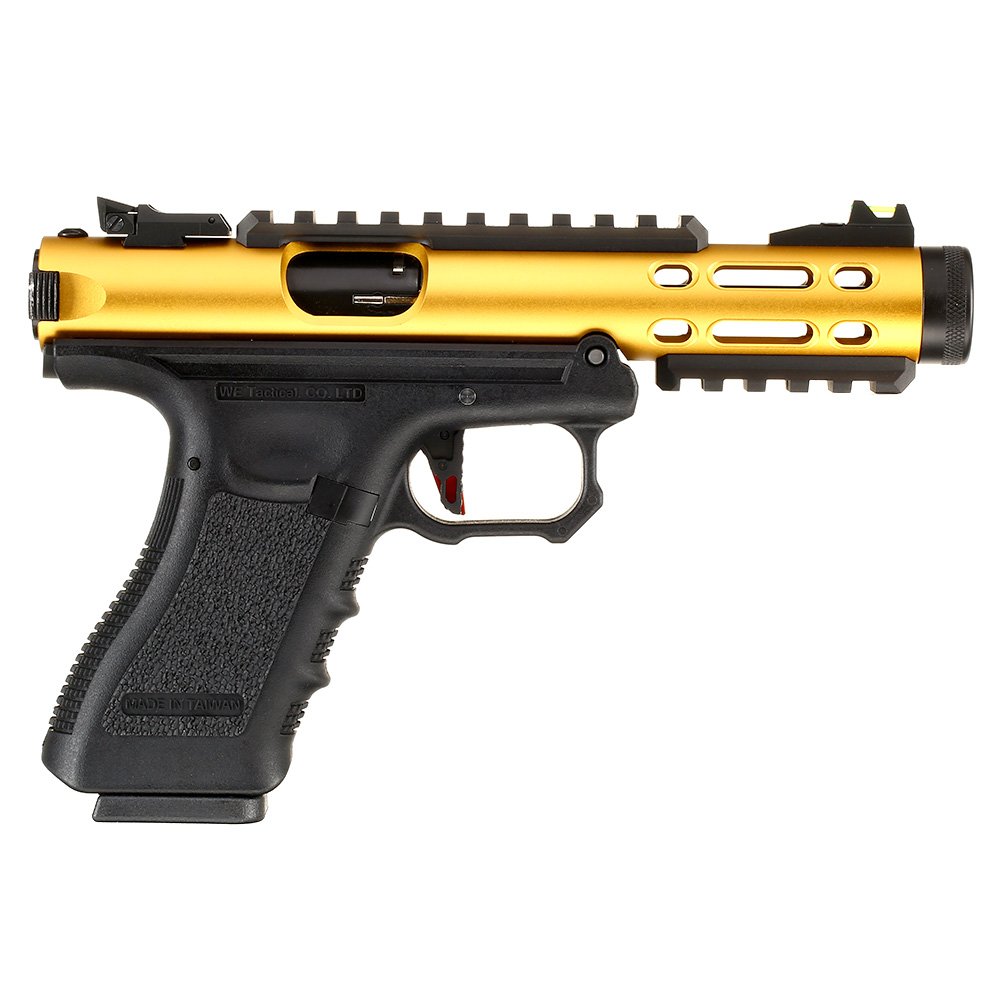 Wei-ETech Galaxy G-Series Metallschlitten GBB 6mm BB schwarz / gold Bild 1