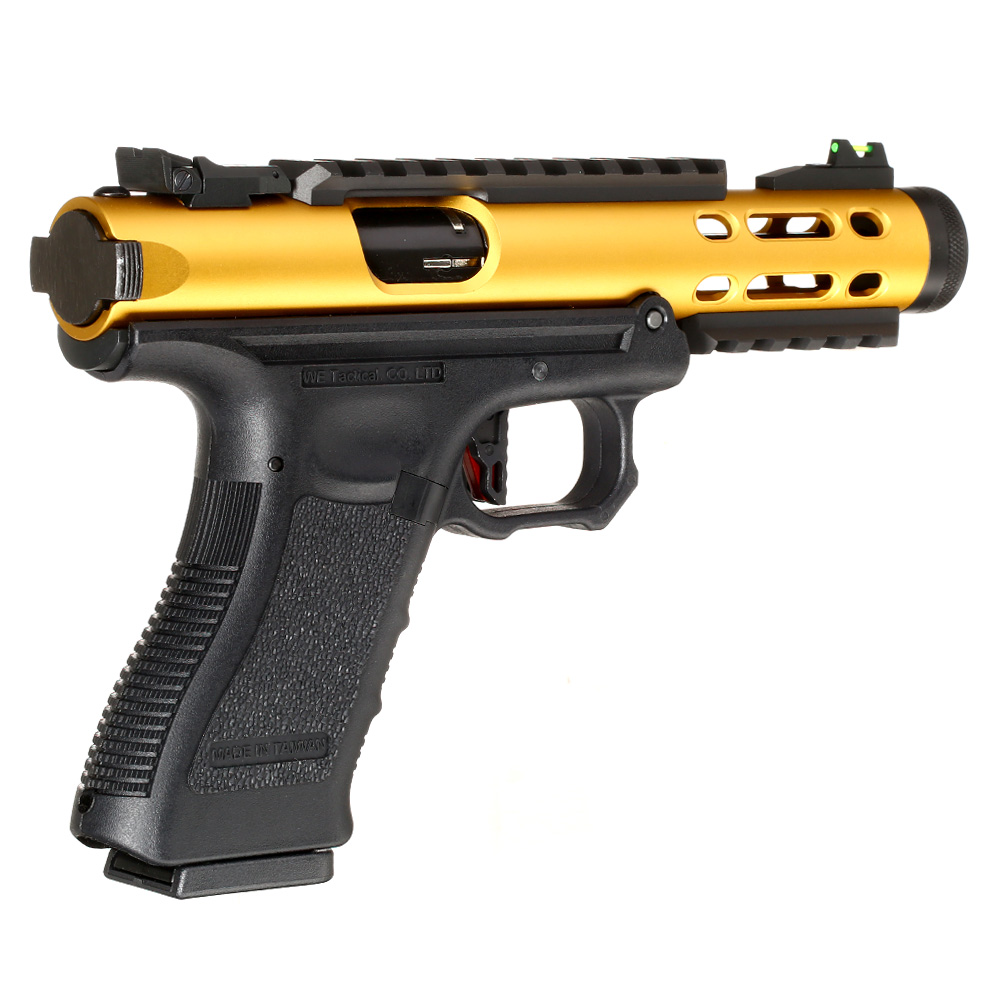 Wei-ETech Galaxy G-Series Metallschlitten GBB 6mm BB schwarz / gold Bild 1