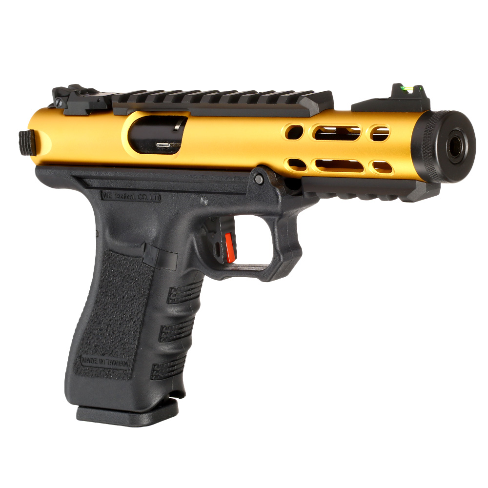 Wei-ETech Galaxy G-Series Metallschlitten GBB 6mm BB schwarz / gold Bild 1