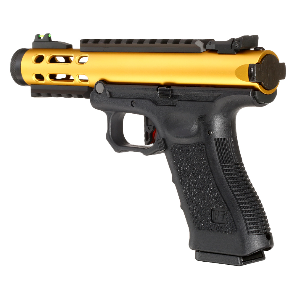Wei-ETech Galaxy G-Series Metallschlitten GBB 6mm BB schwarz / gold Bild 1