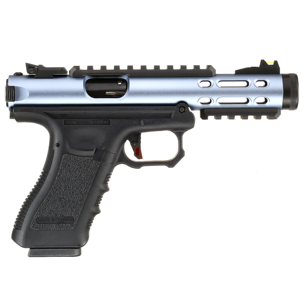 Wei-ETech Galaxy G-Series Metallschlitten GBB 6mm BB schwarz / blau Bild 1