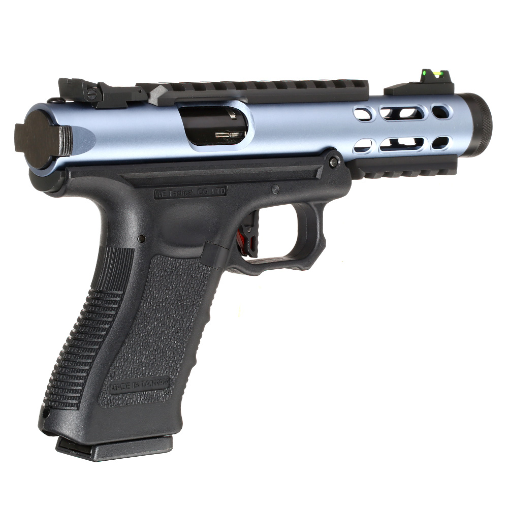 Wei-ETech Galaxy G-Series Metallschlitten GBB 6mm BB schwarz / blau Bild 1