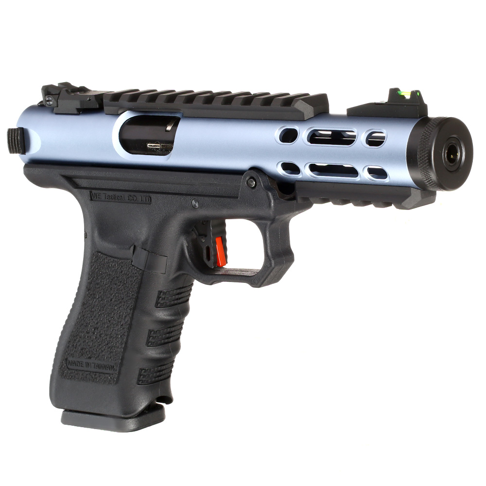 Wei-ETech Galaxy G-Series Metallschlitten GBB 6mm BB schwarz / blau Bild 1