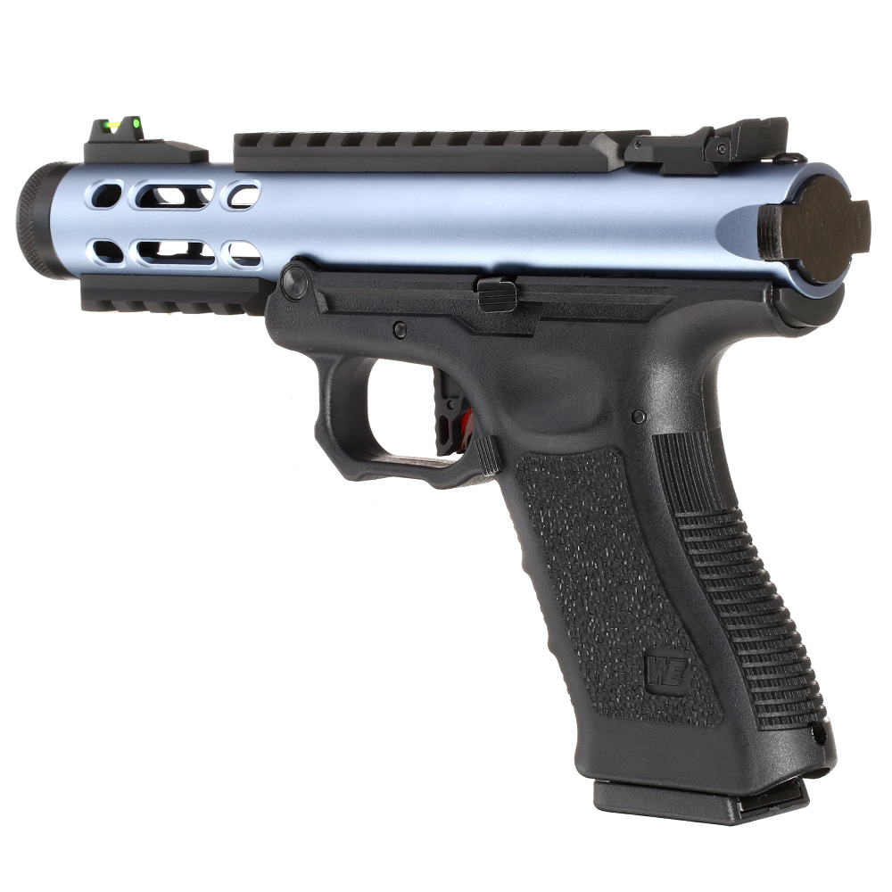 Wei-ETech Galaxy G-Series Metallschlitten GBB 6mm BB schwarz / blau Bild 1